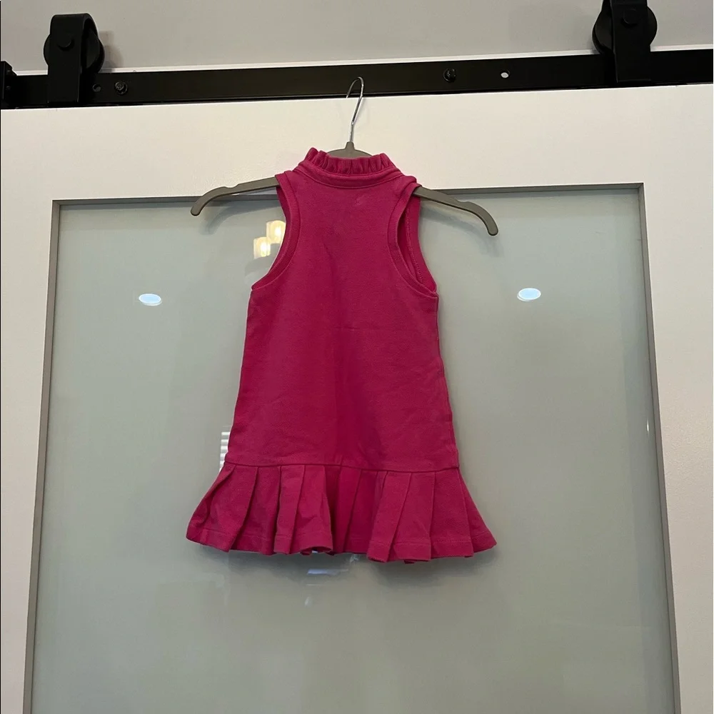 Ralph Lauren Pink Sleeveless Polo Dress for Girls